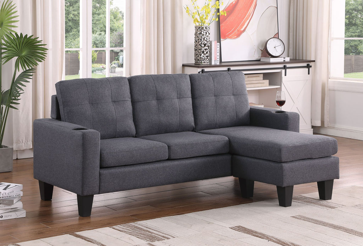 ROBYN - GREY SECTIONAL