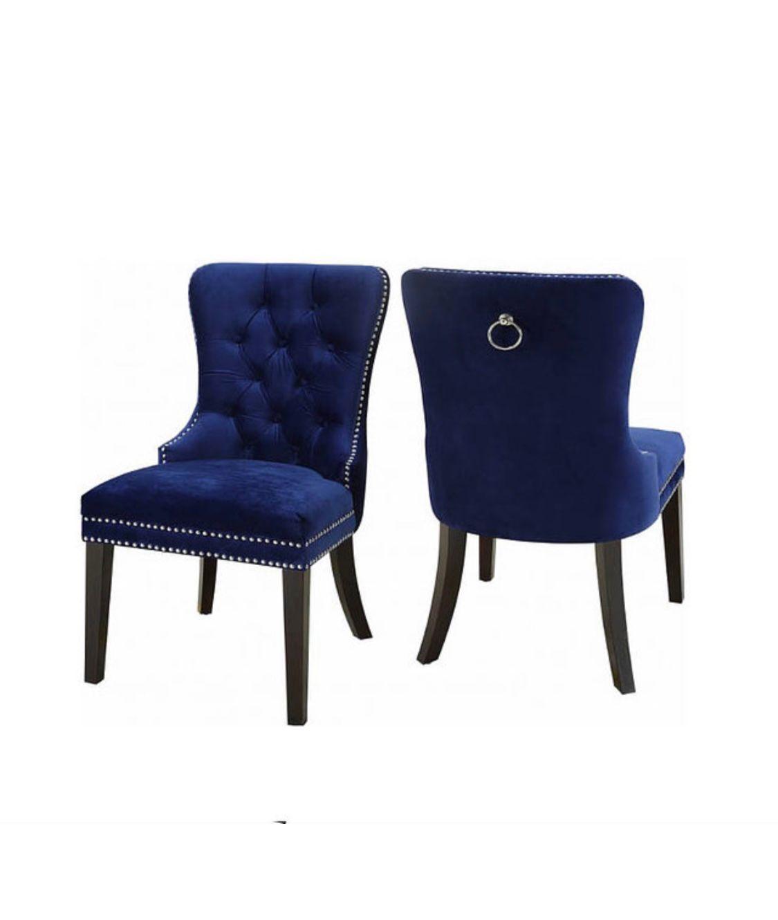 Velvet Dining Chairs, Set of 2 - IF-1220