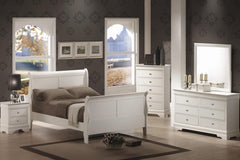 LS-Louis Phillipe White Bedroom Collection