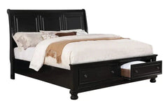 T-Charley Wood Platform Bed w/ Storage Drawers